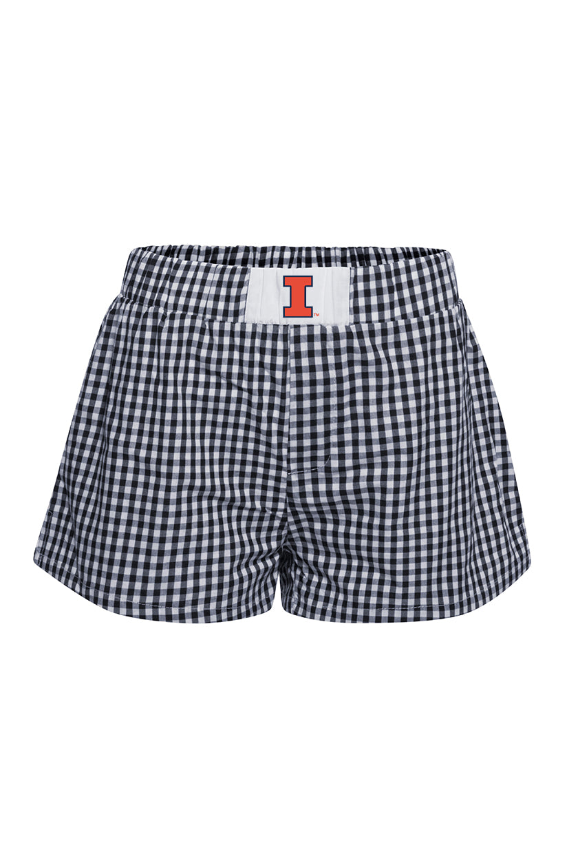 University of Illinois Gameday Gingham Shorts