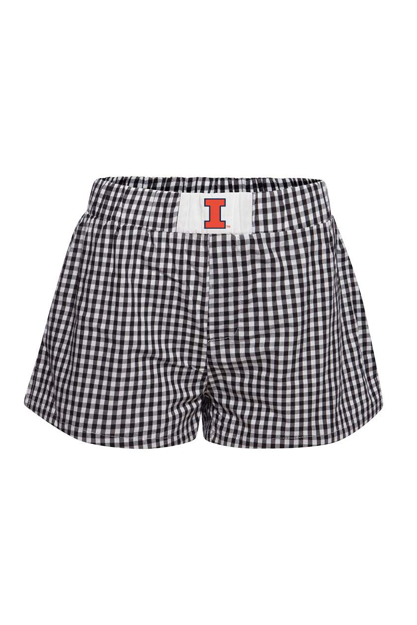 University of Illinois Gameday Gingham Shorts