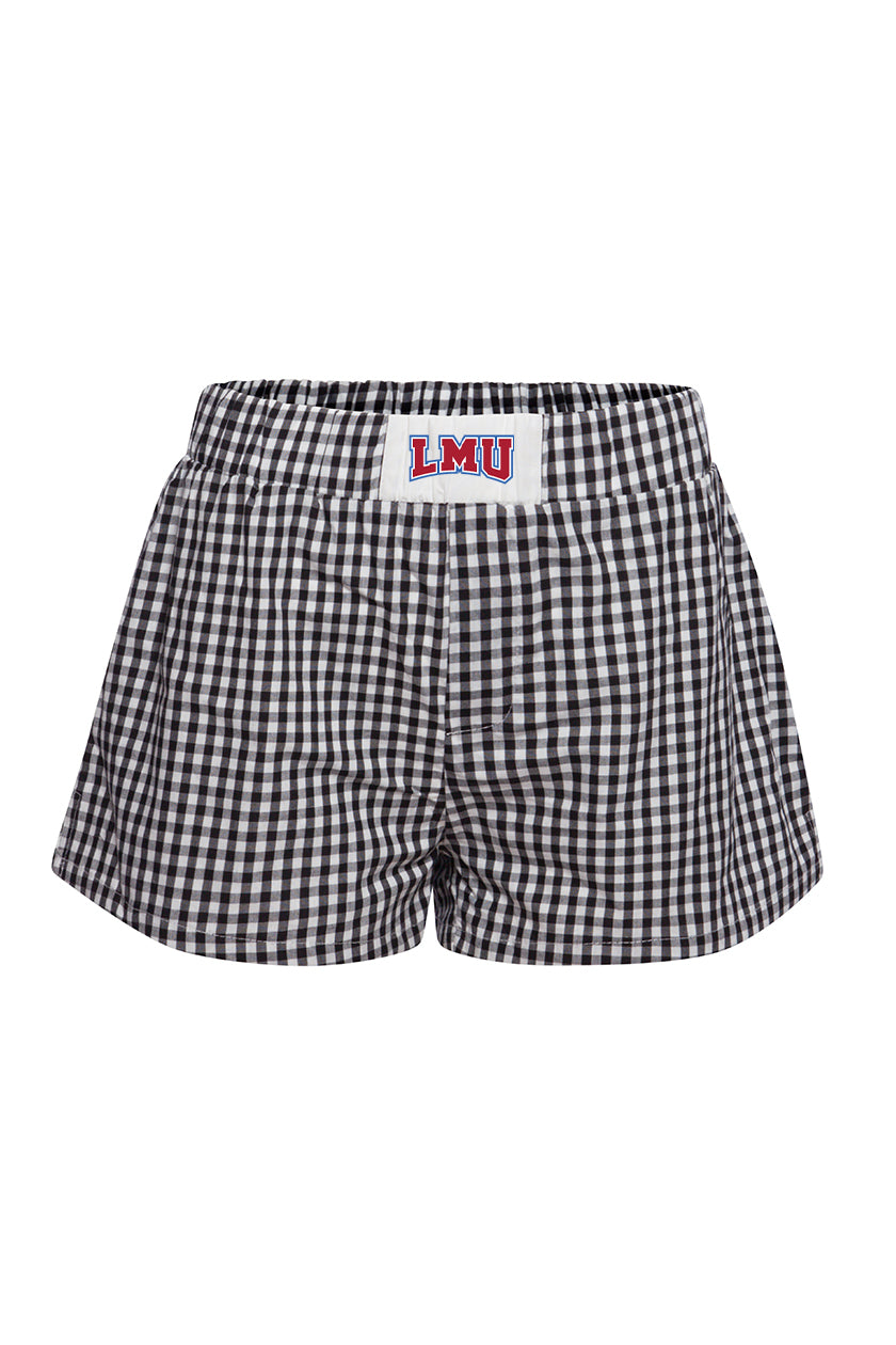 LMU Gameday Gingham Shorts