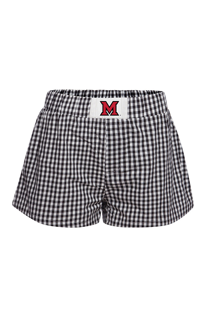 Miami University Gameday Gingham Shorts