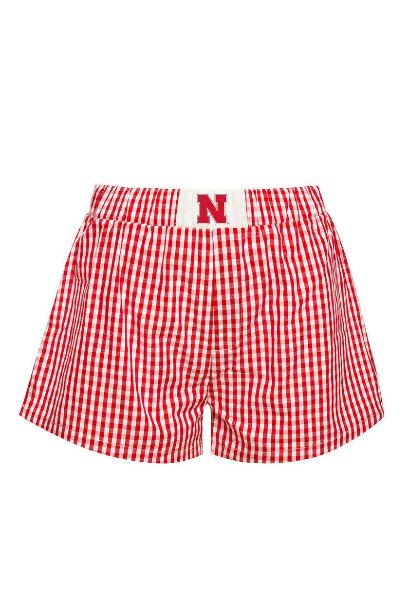 University of Nebraska Gameday Gingham Shorts