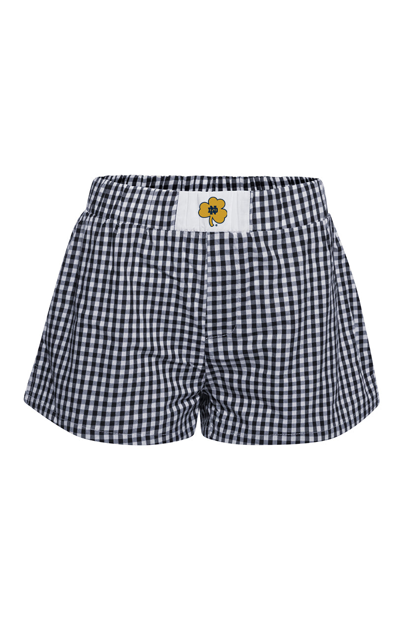 Notre Dame Gameday Gingham Shorts