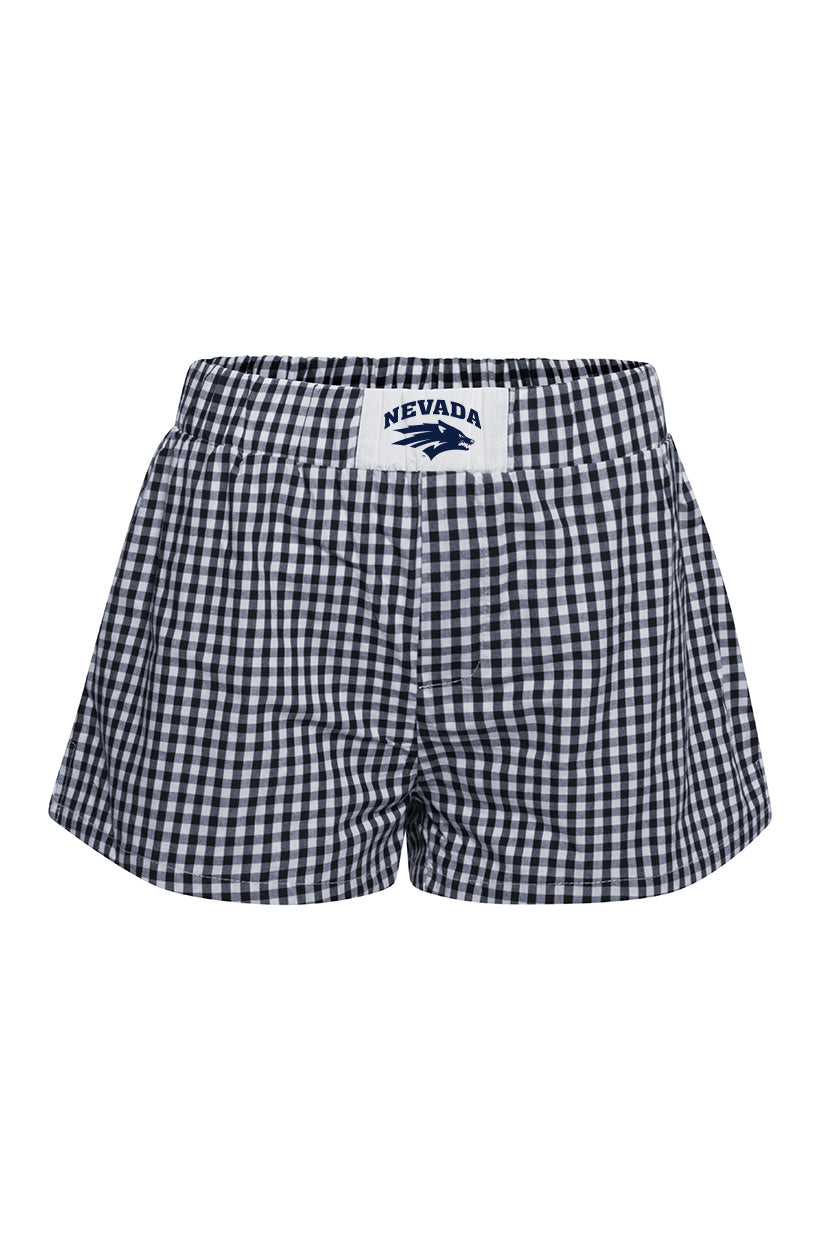 University of Nevada Reno Gameday Gingham Shorts