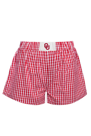 University of Oklahoma Gameday Gingham Shorts