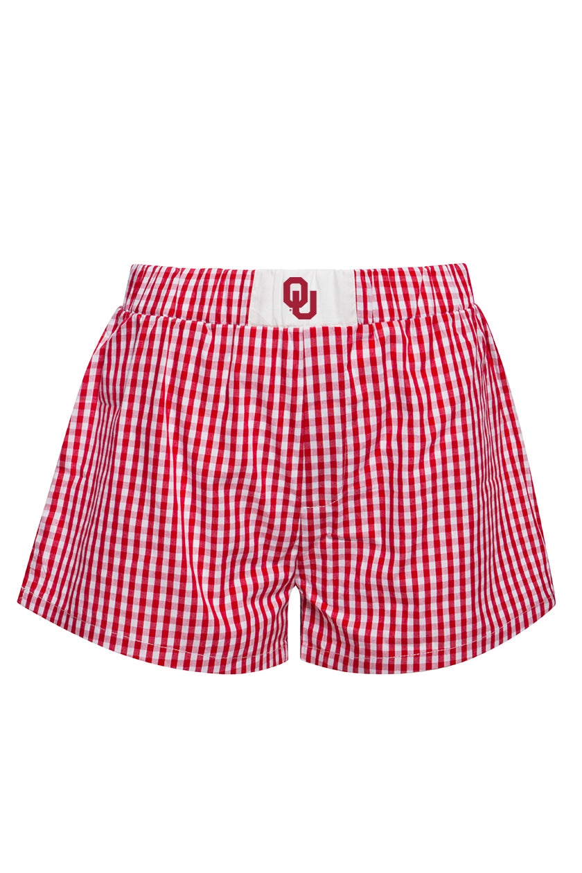 University of Oklahoma Gameday Gingham Shorts