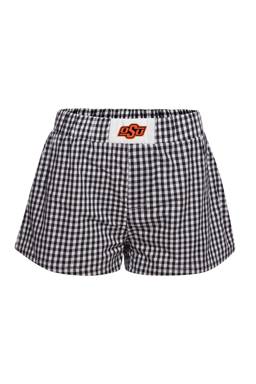 Oklahoma State Gameday Gingham Shorts