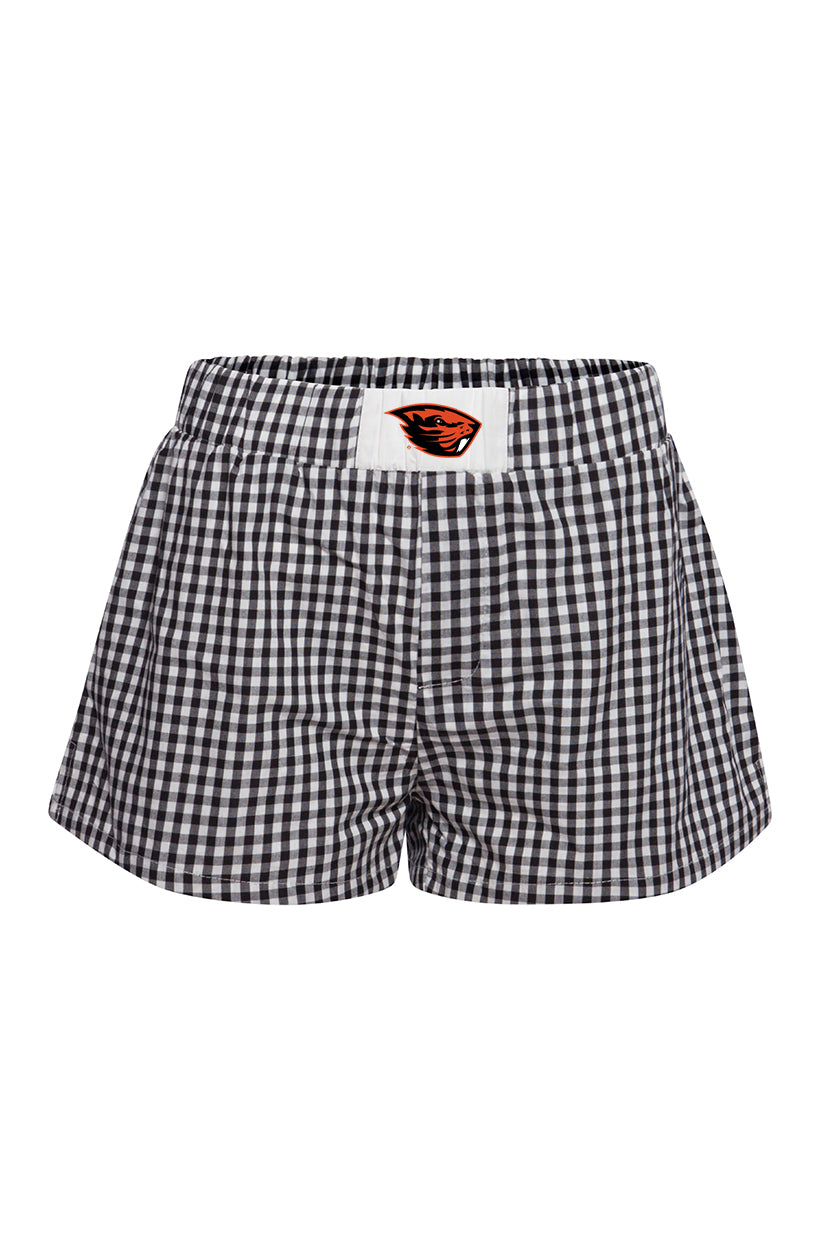 Oregon State Gameday Gingham Shorts
