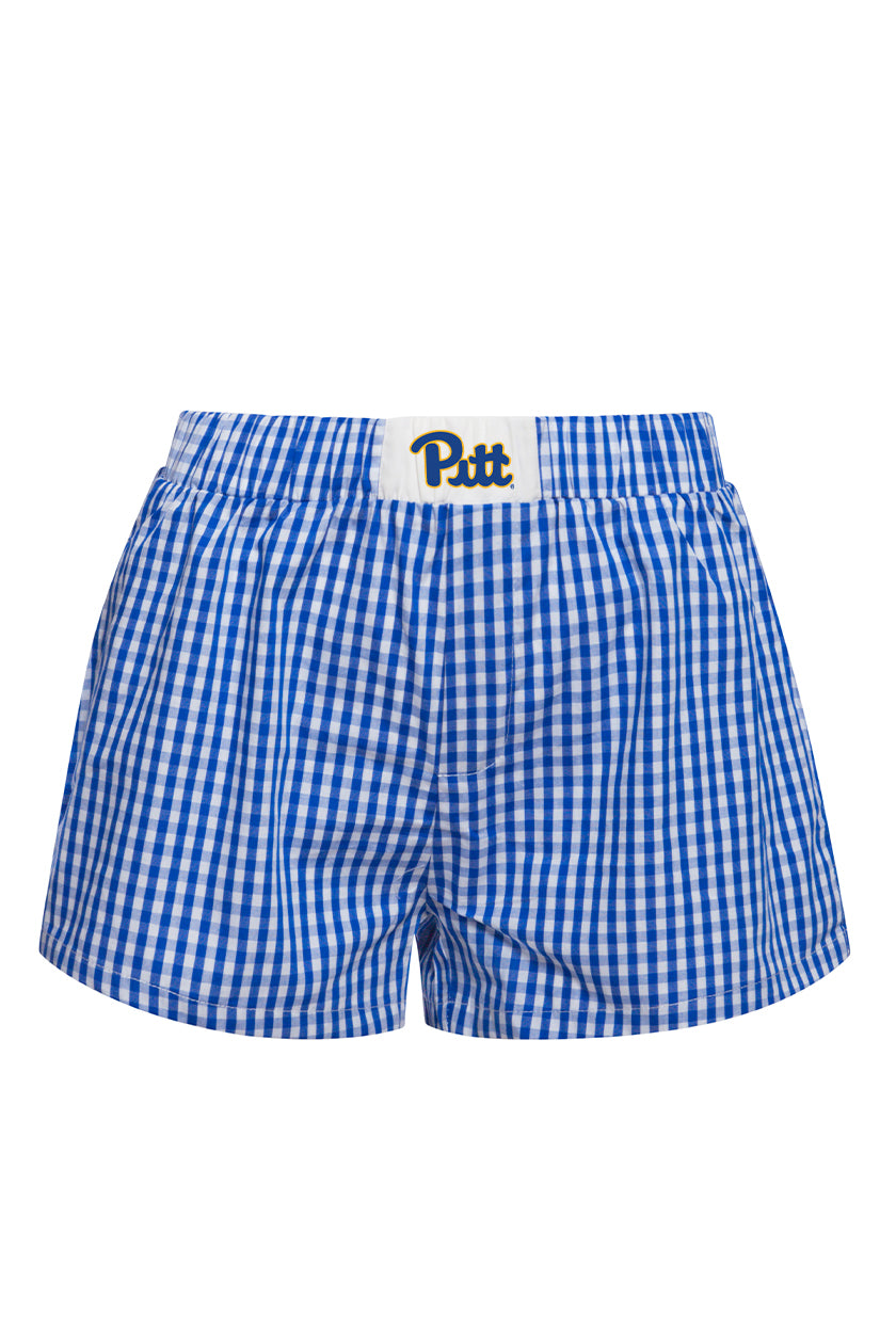 University of Pittsburgh Gameday Gingham Shorts