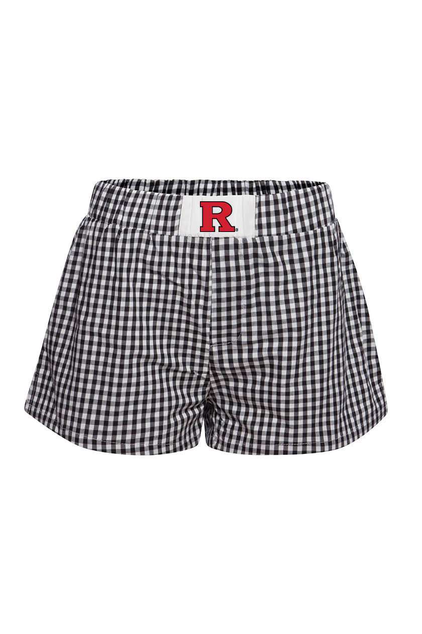 Rutgers Gameday Gingham Shorts