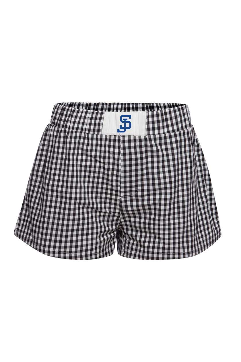 San Jose State Gameday Gingham Shorts