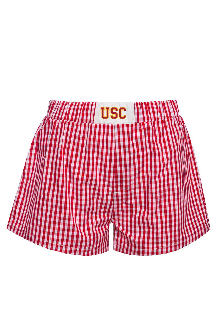 USC Gameday Gingham Shorts