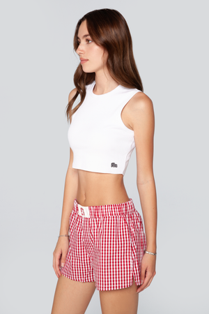 Stanford Gameday Gingham Shorts
