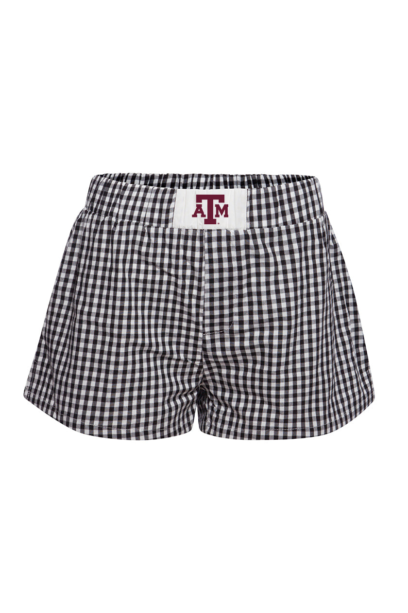 Texas A&M Gameday Gingham Shorts