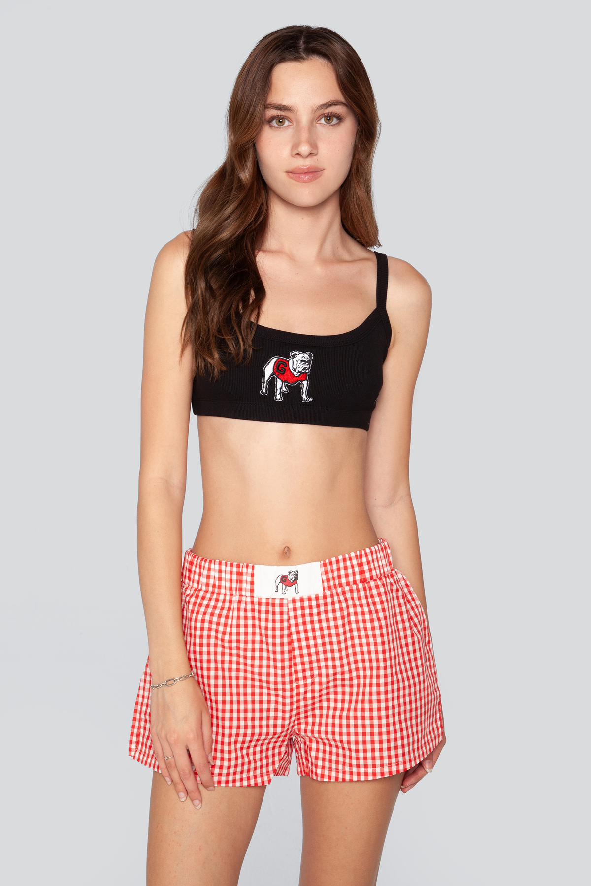 University of Georgia Gameday Gingham Shorts