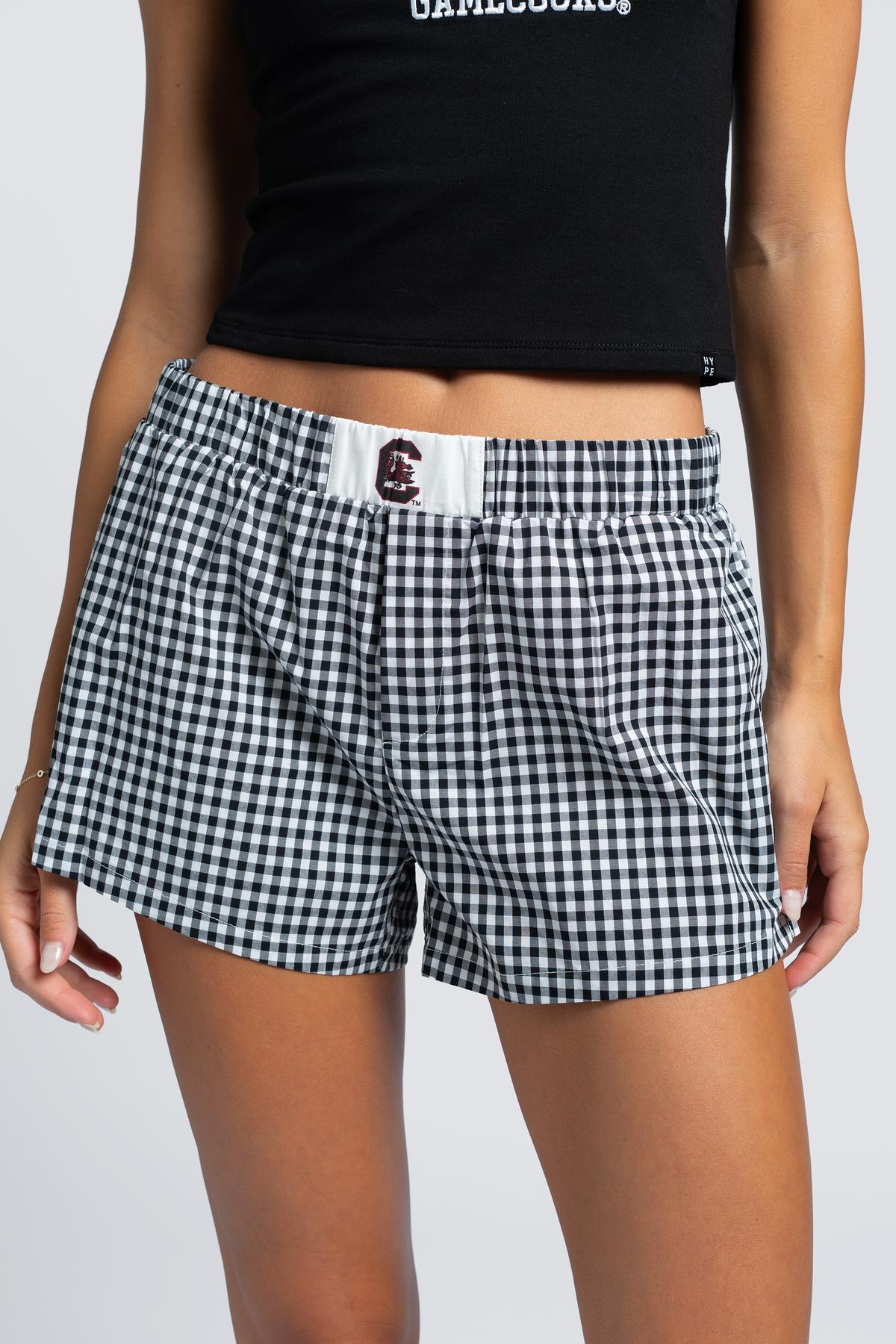 University of South Carolina Gameday Gingham Shorts