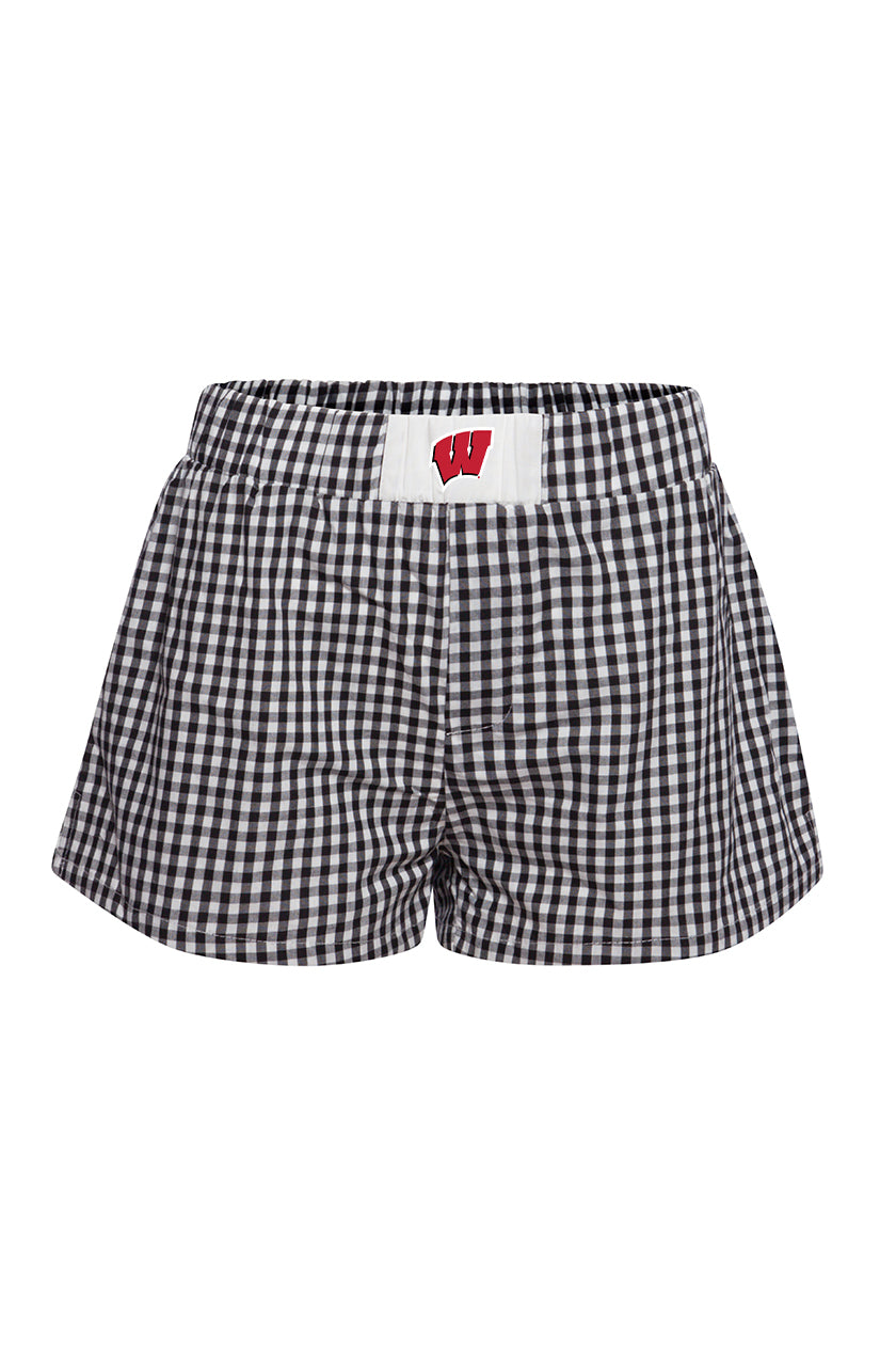 University of Wisconsin Gameday Gingham Shorts