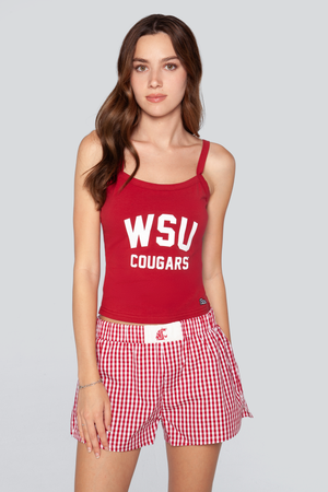 Washington State Gameday Gingham Shorts