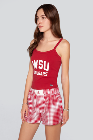 Washington State Gameday Gingham Shorts