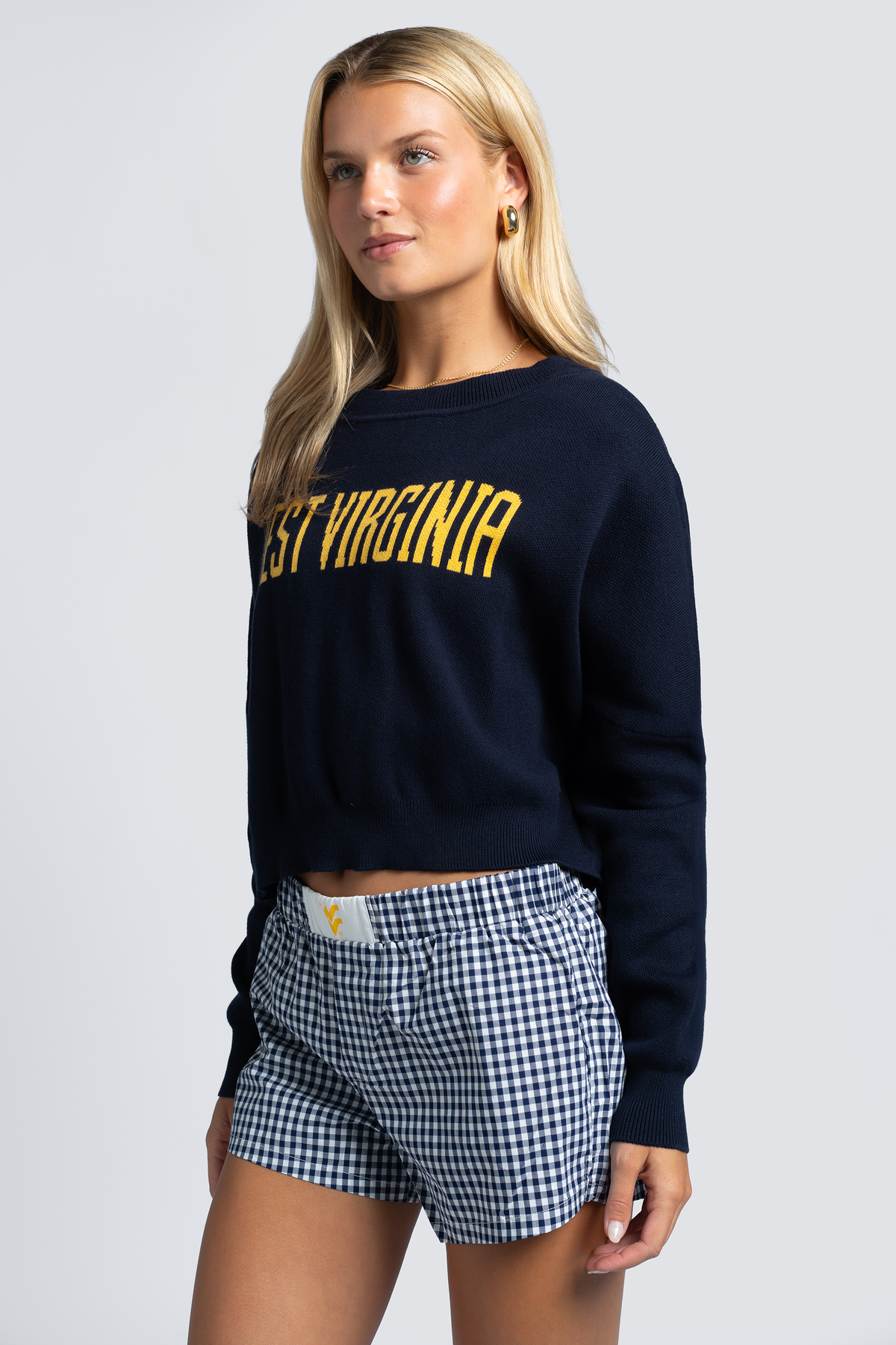West Virginia University Gameday Gingham Shorts