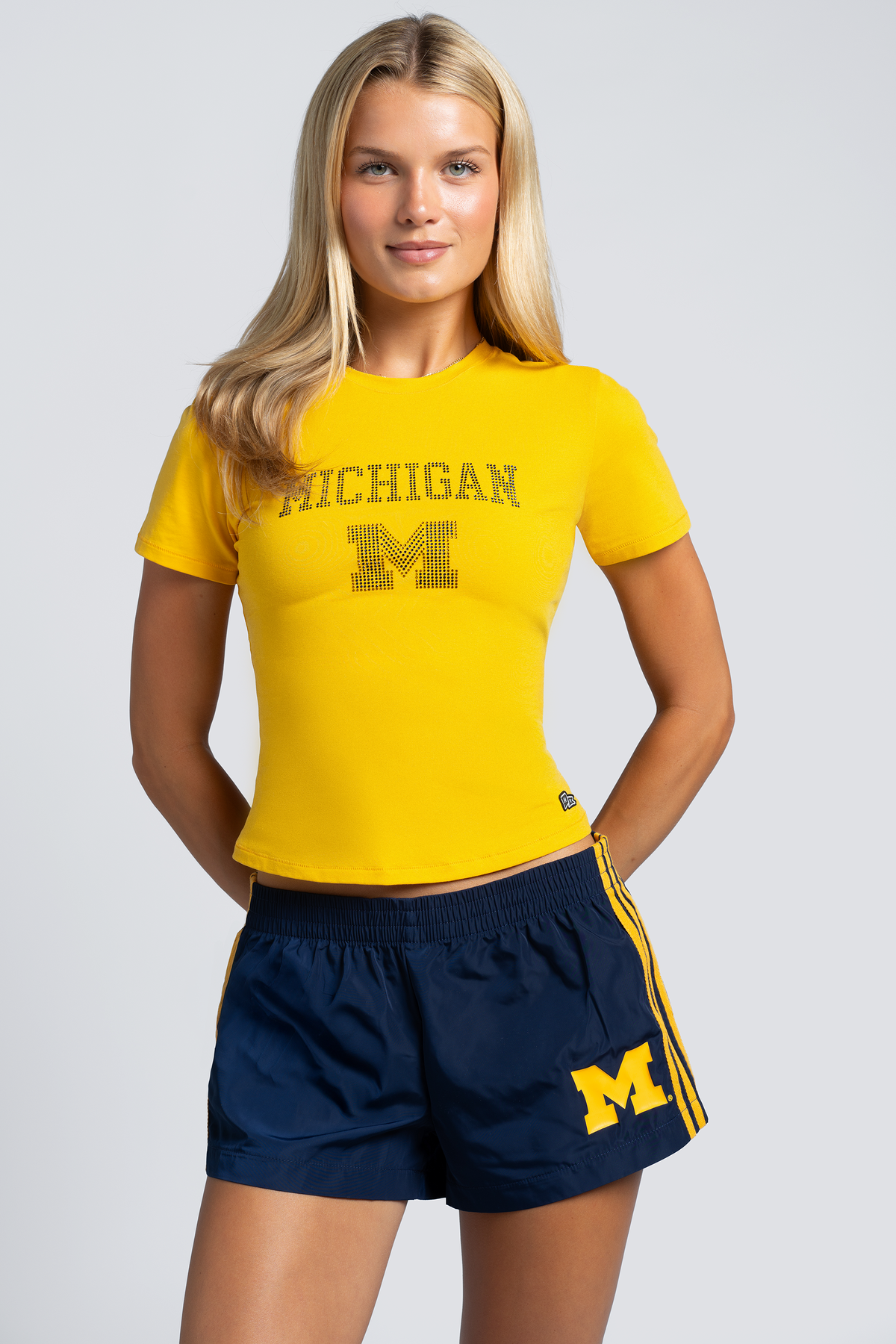 University of Michigan Track Star Shorts