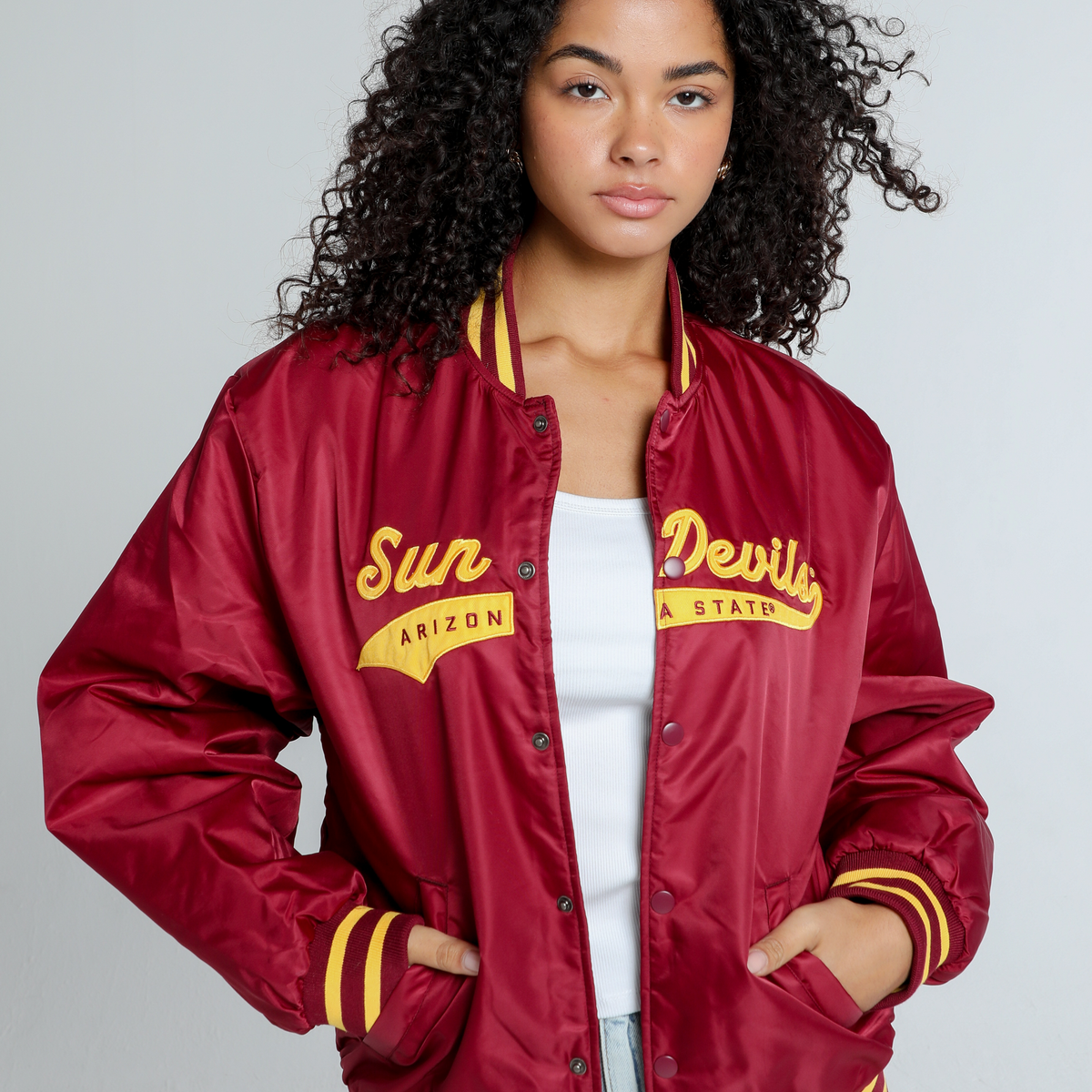 【PERSTEP】23SS★ Remain Varsity Jacket ASU A-Game Varsity Jacket
