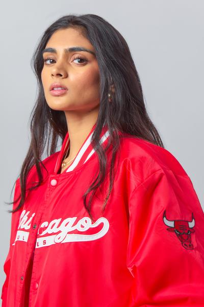 Chicago バスケットボール レザージャケット 希少 90's JEFF HAMILTON Chicago Bulls レザージャケット