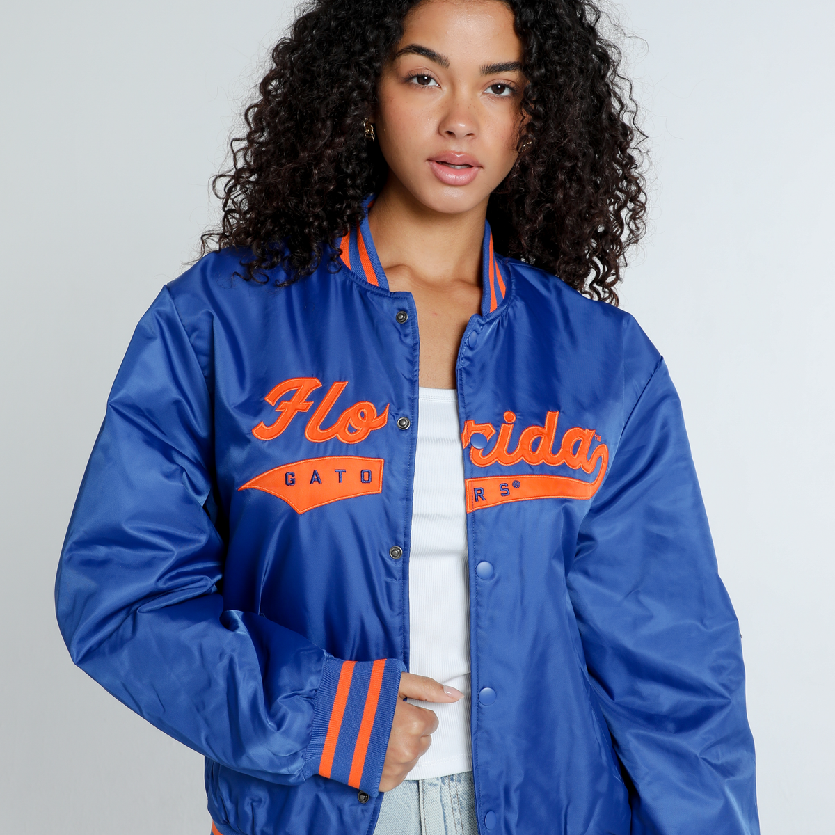 ncaa Florida ゲーターズ　ジャケット Vintage 90s NCAA Starter University Of Florida Gators Full