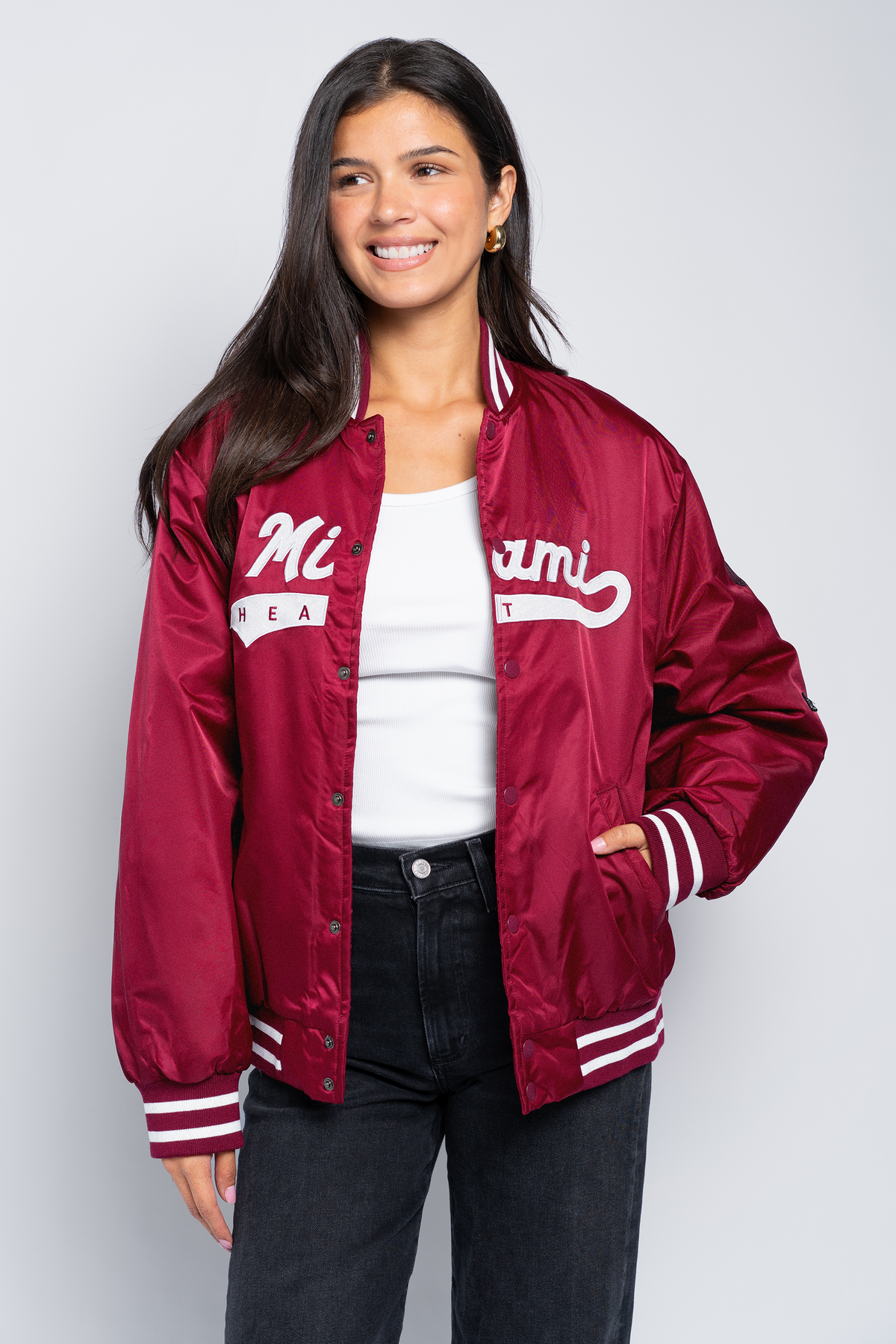 Miami Heat A-Game Varsity Jacket