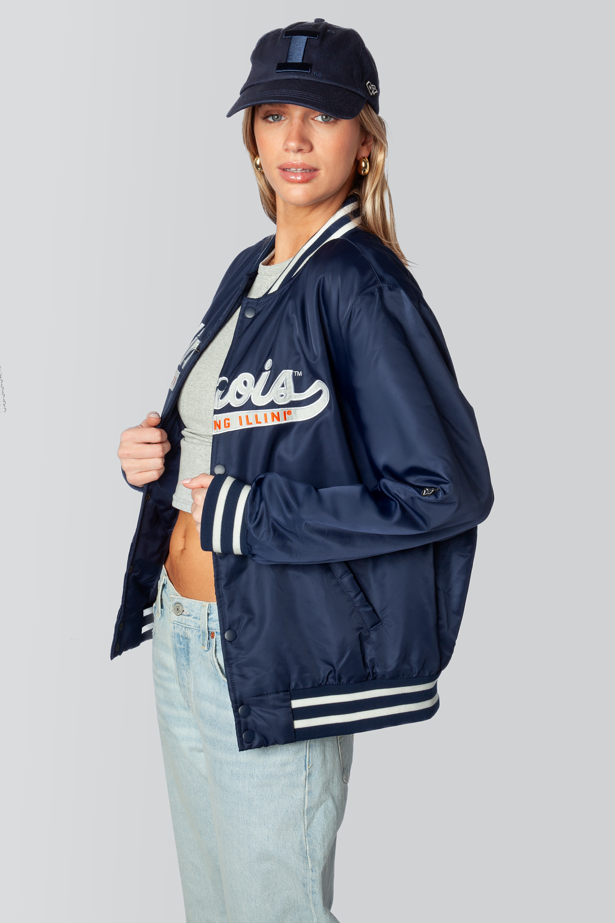 University of Illinois A-Game Varsity Jacket