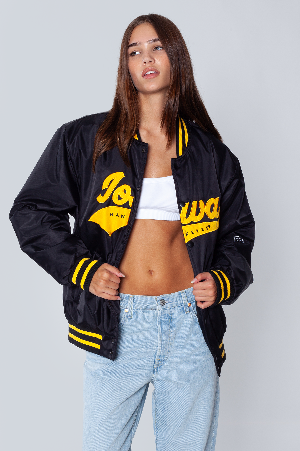 University of Iowa A-Game Varsity Jacket