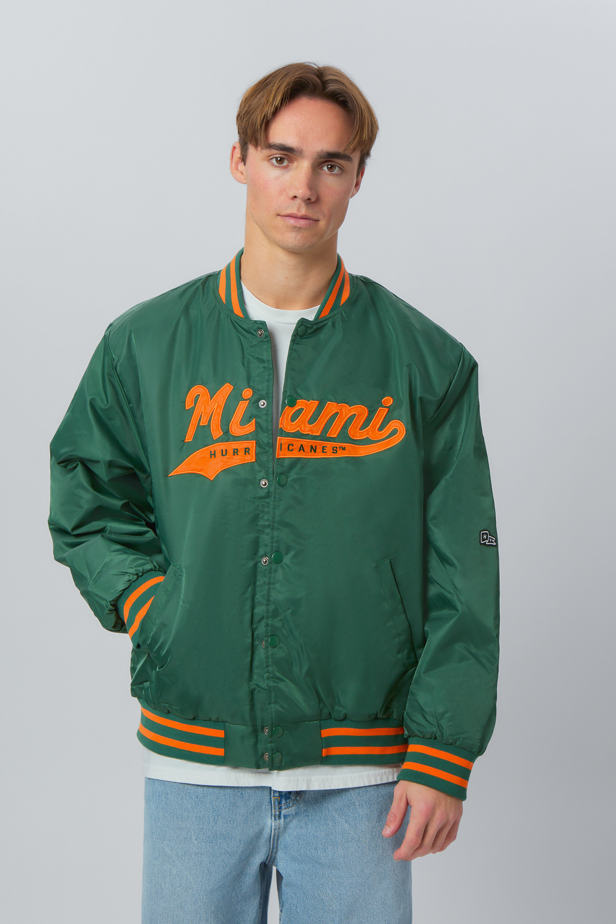University of Miami A-Game Varsity Jacket