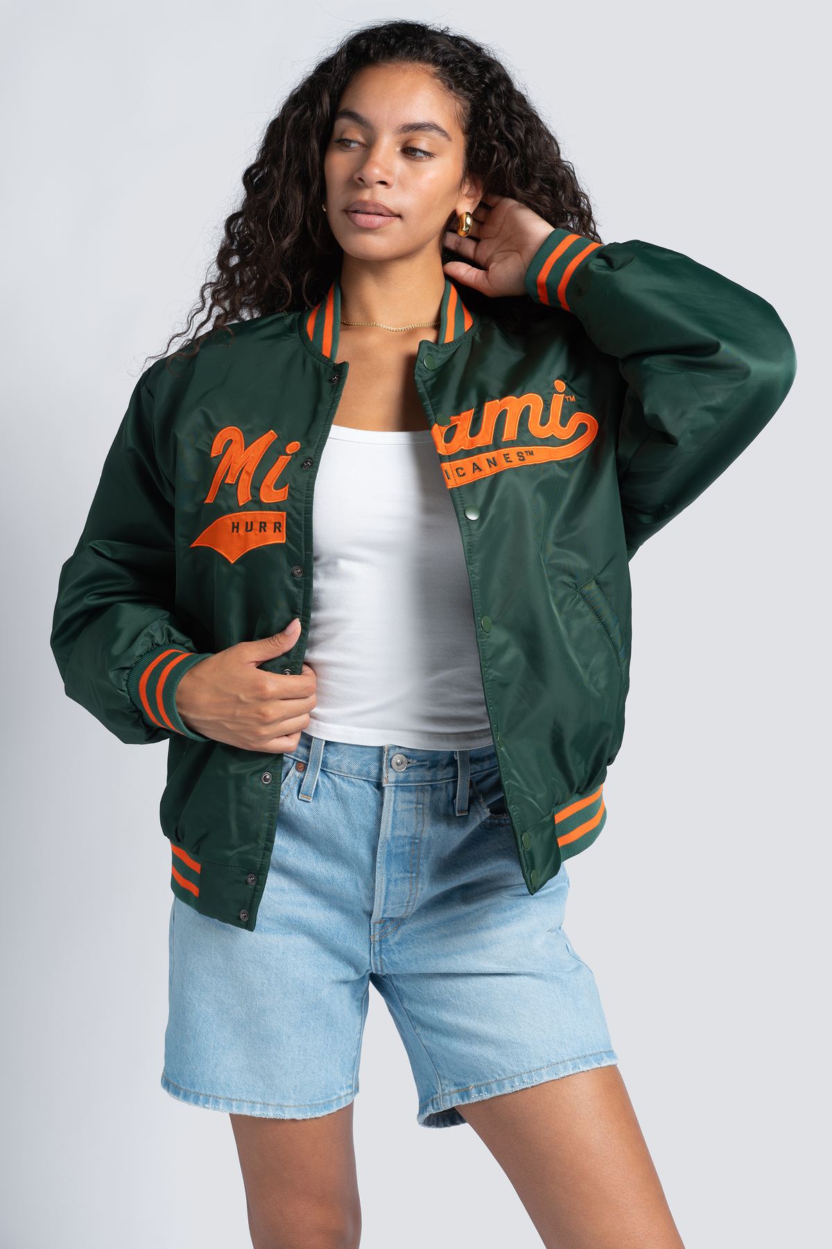 University of Miami A-Game Varsity Jacket