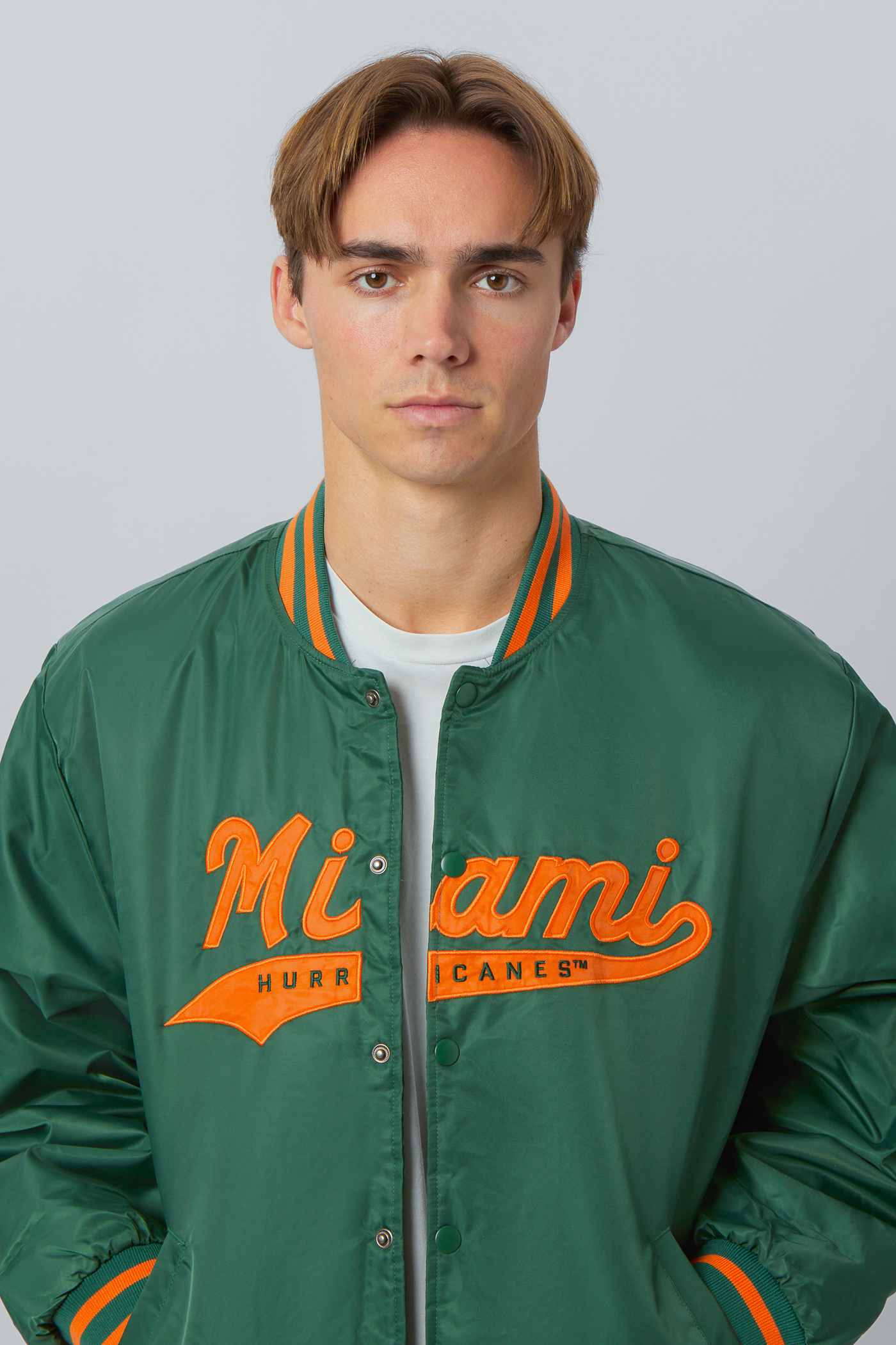 University of Miami A-Game Varsity Jacket