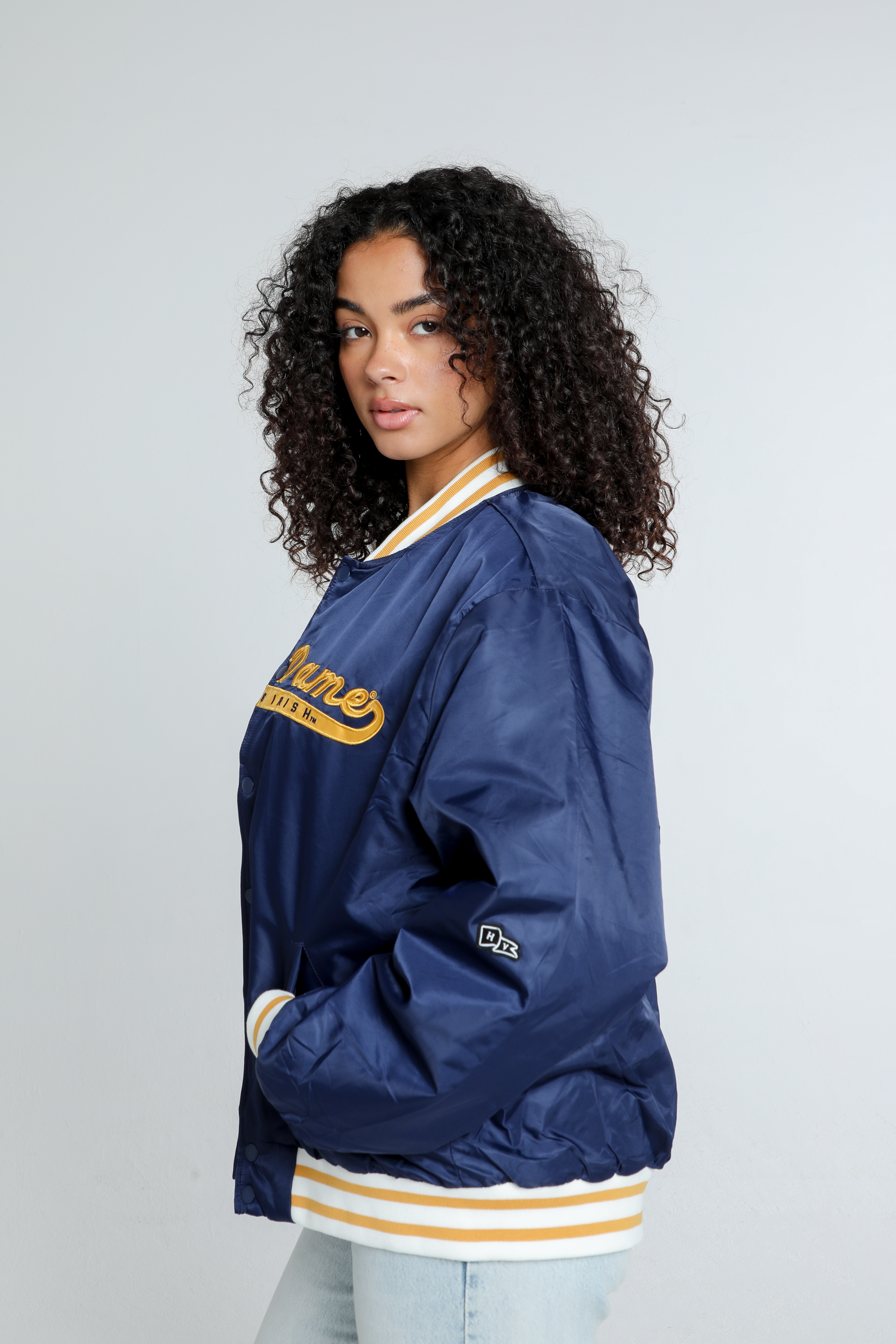 ジャケット・アウター WIND AND SEA BEYOUTH Varsity Jacket Navy WIND AND SEA BEYOUTH Varsity Jacket Navy