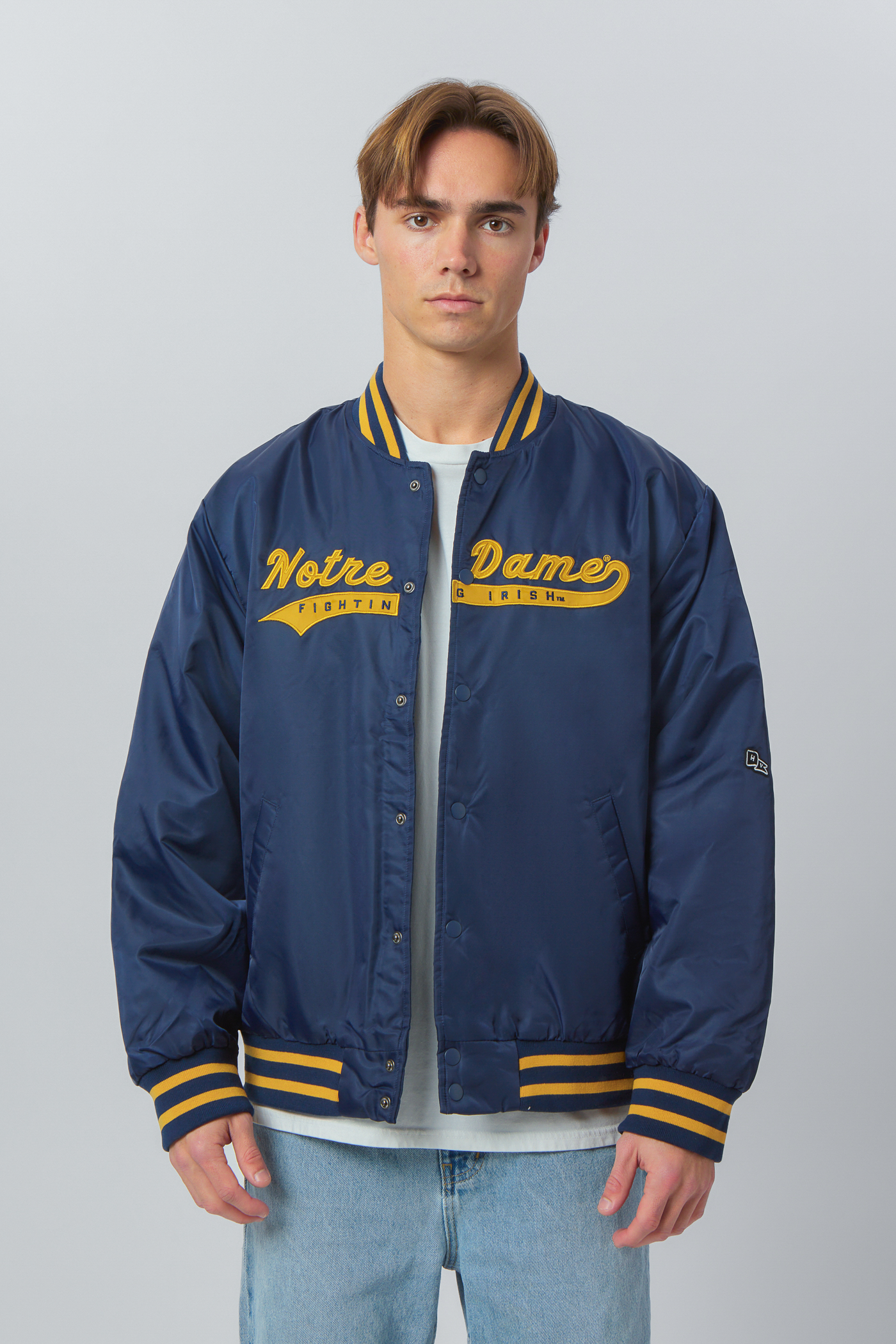 Notre Dame Varsity Jacket – Official Game Day Look | Hype and Vice