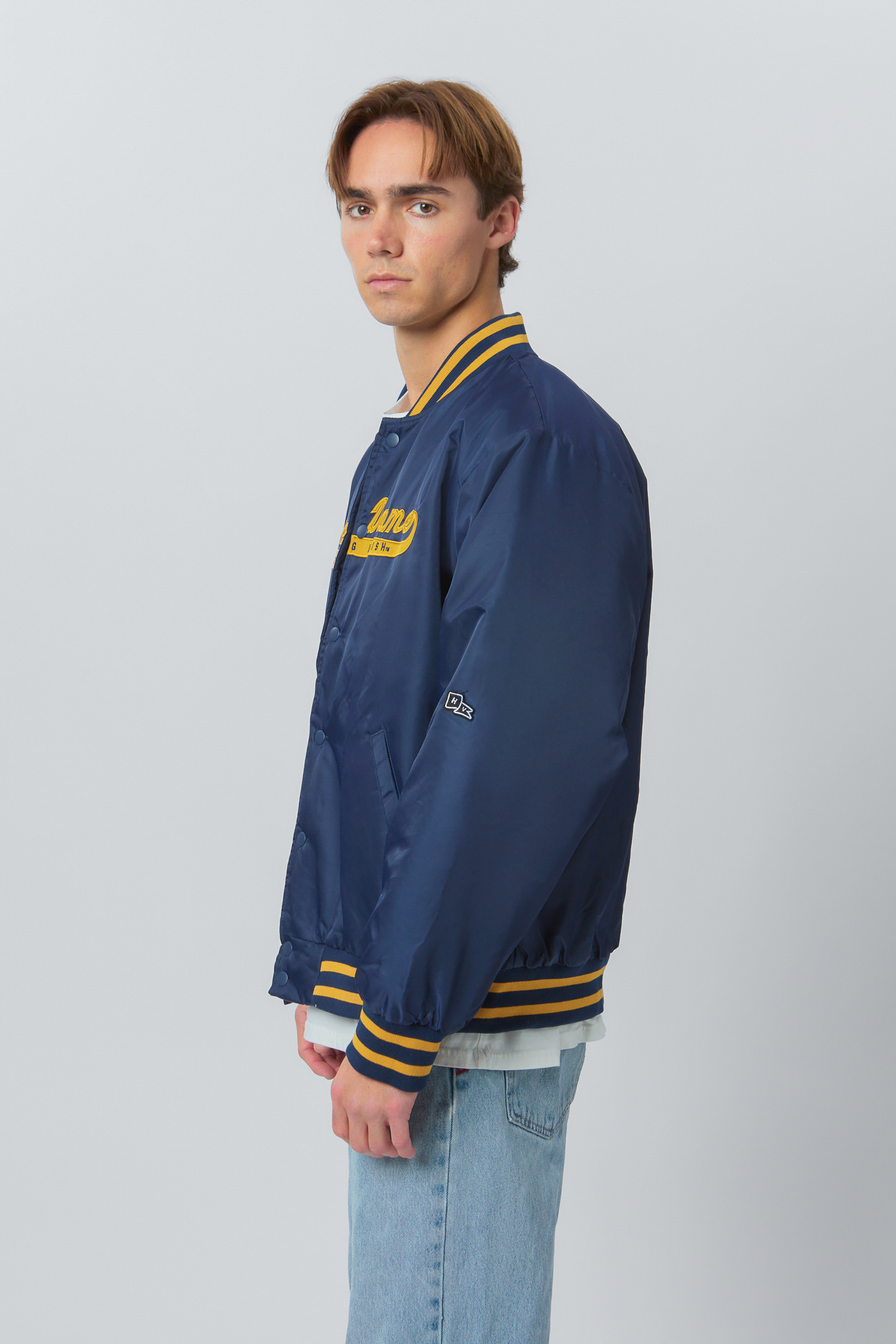 Notre Dame Varsity Jacket – Official Game Day Look | Hype and Vice