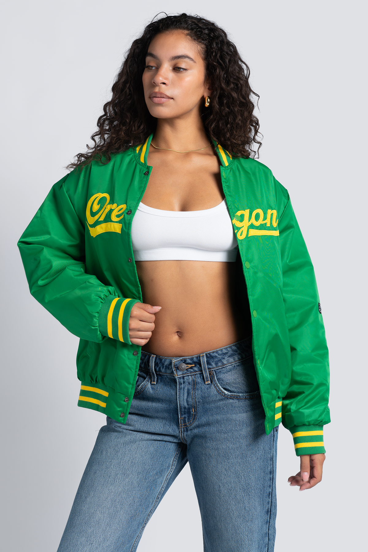Oregon A-Game Varsity Jacket