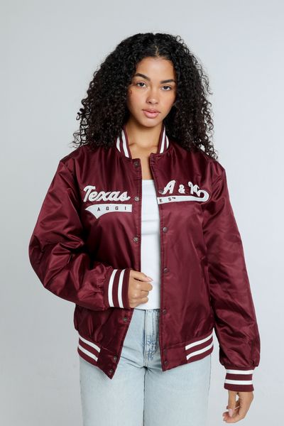 TEXAS A&M AGGIES starter USA製 ナイロンスタジャン TEXAS A&M AGGIES starter USA製 ナイロンスタジャン Texas A&M