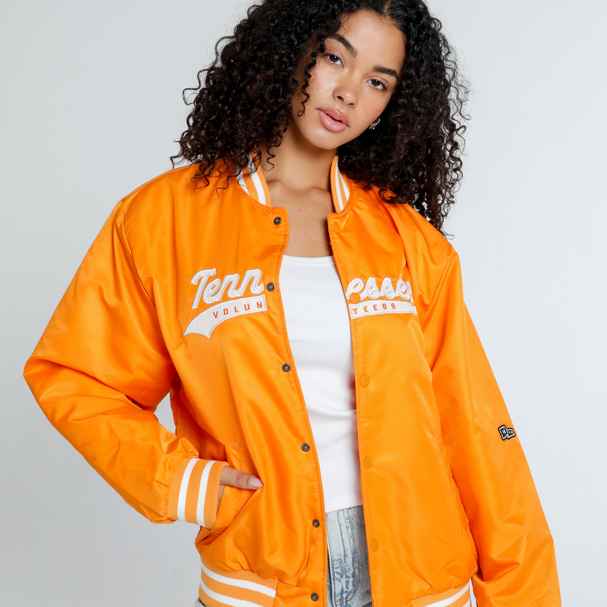 ジャケット・アウター EFFECTEN utility team varsity jacket HVWJ12TEN001-