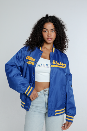 Golden State Warriors A-Game Varsity Jacket