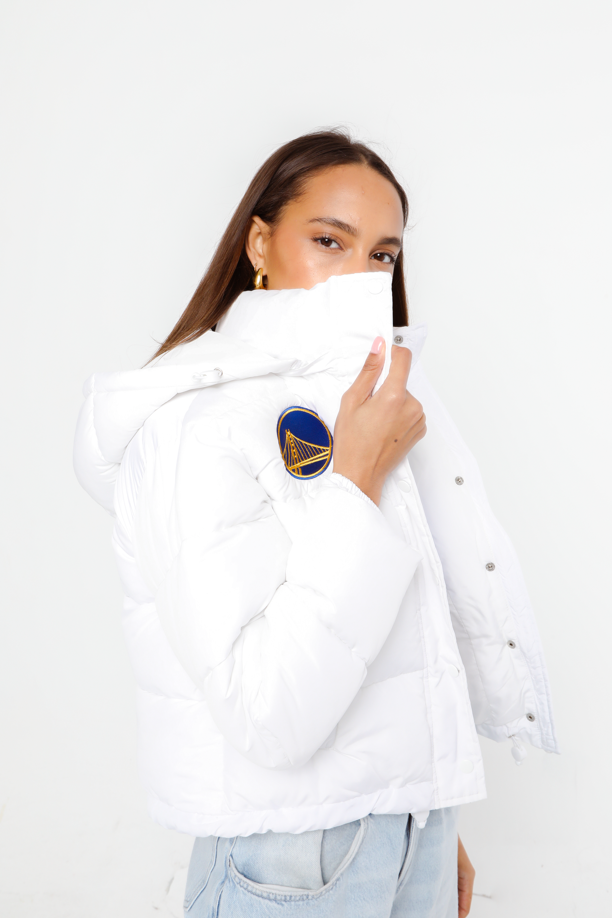 Golden State Warriors Puffer Jacket