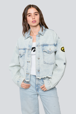 University of Iowa Jean Jacket