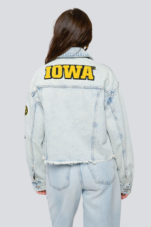 University of Iowa Jean Jacket