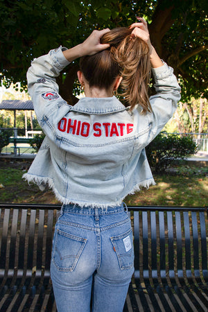 Ohio State Jean Jacket