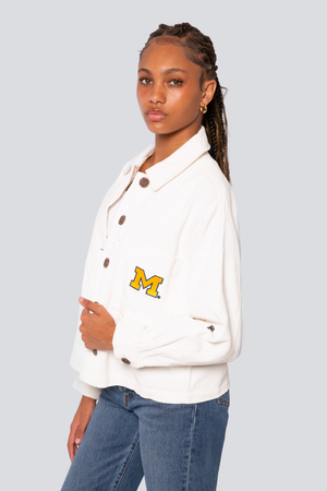 University of Michigan Corded Jacket