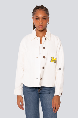 University of Michigan Corded Jacket