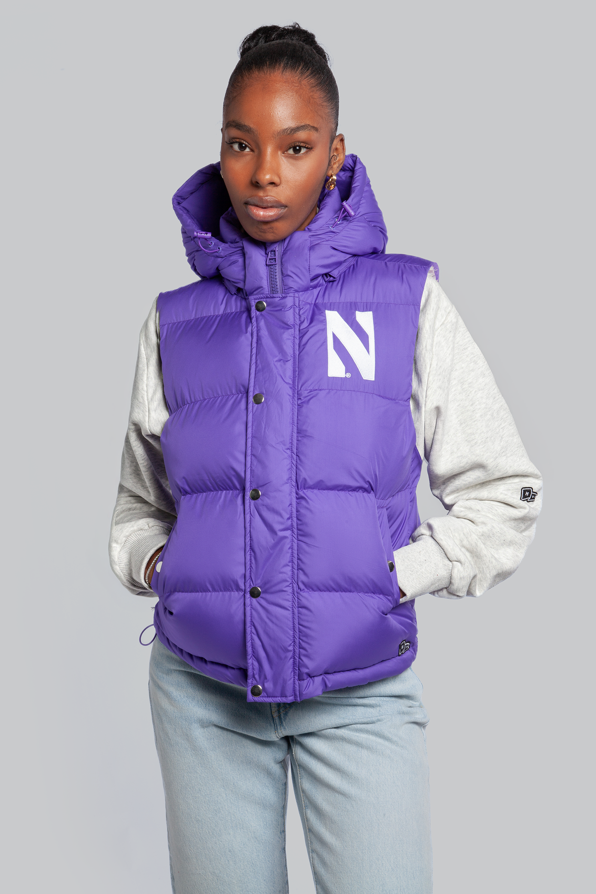 Northwestern University Puffer Vest