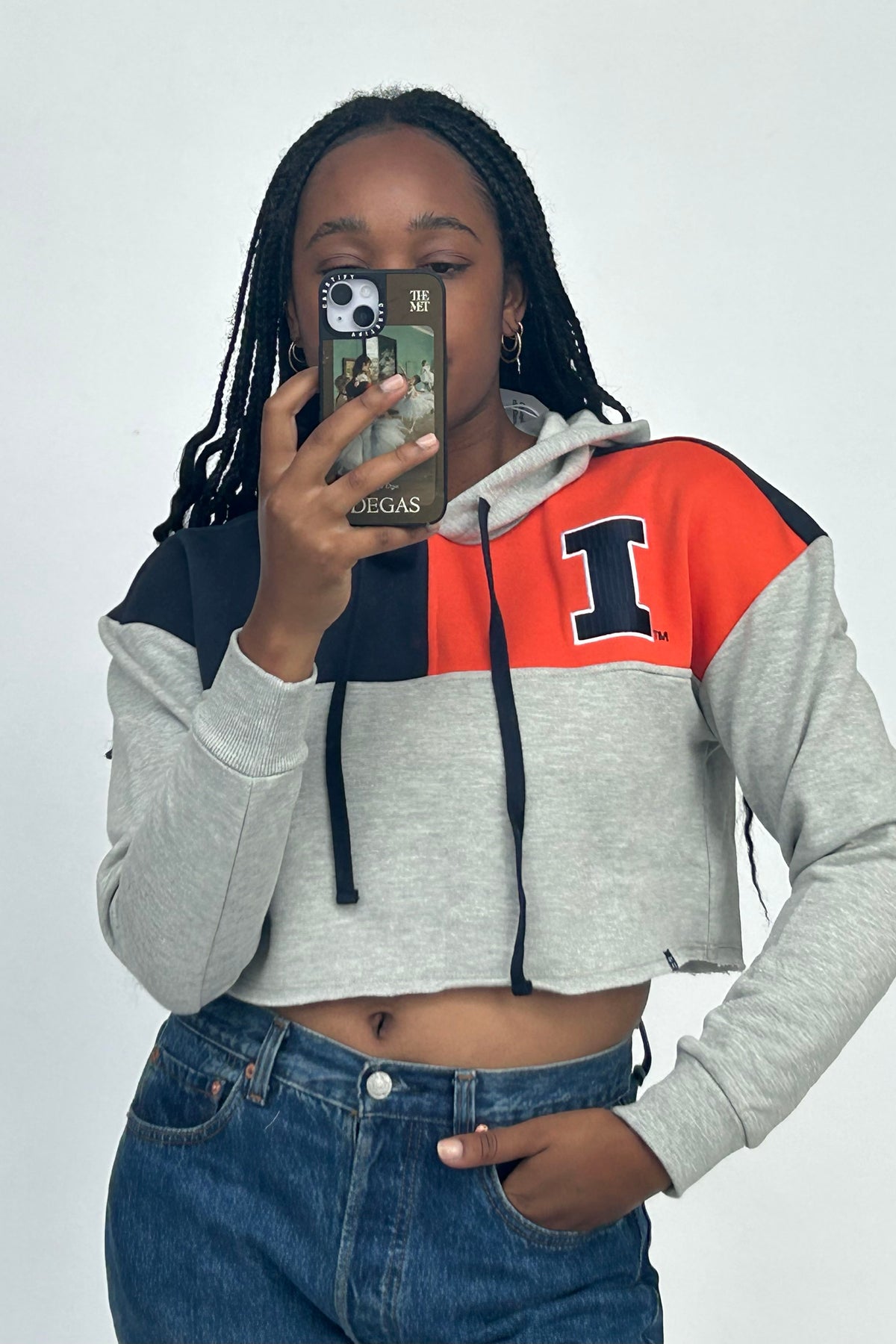 Illinois Color-Block Hoodie