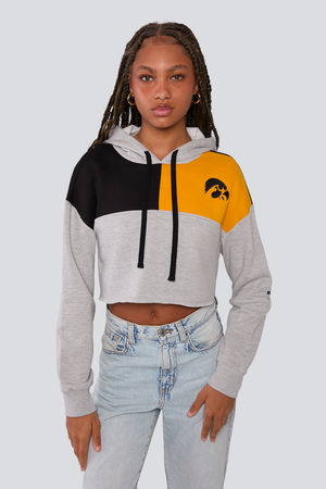 University of Iowa Color Block Hoodie