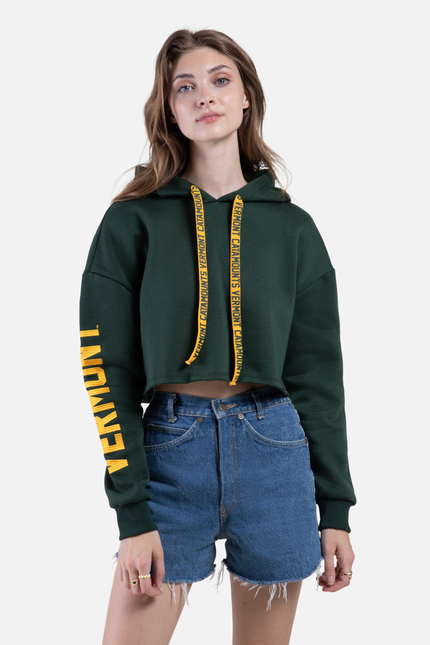 Vermont Cropped Hoodie